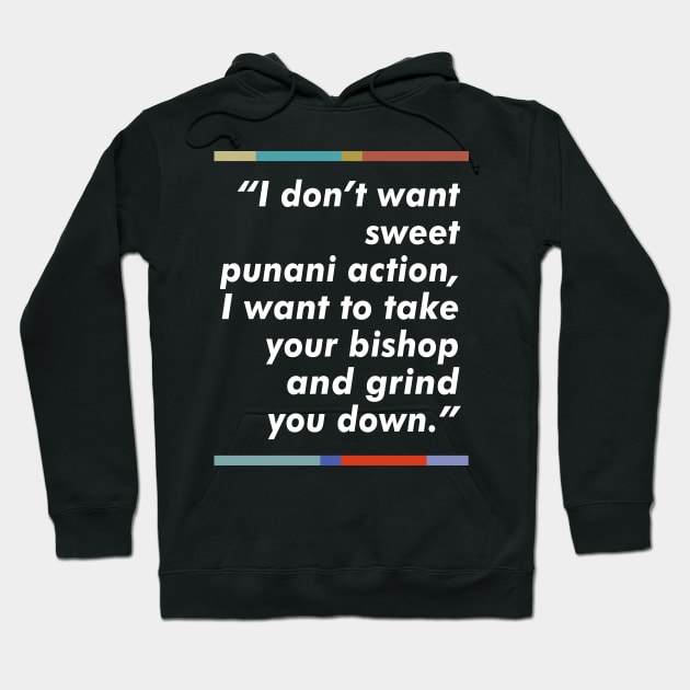 Peep Show Typography Fan Art Design Hoodie by DankFutura